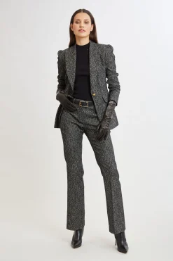 Elie Tahari Tops & Sweaters|Suiting-Beaded Rib Sweater BLACK