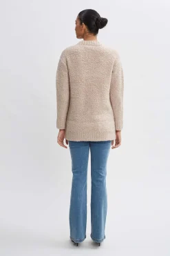 Elie Tahari Tops & Sweaters-Boucle Merino Cardigan BUFF