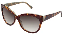 Elie Tahari Fragrance|Gloves-Cat Eye Acetate Sunglasses TORTOISE