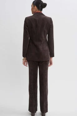 Elie Tahari Jackets & Blazers|Suiting-Corduroy Single Button Blazer WOOD