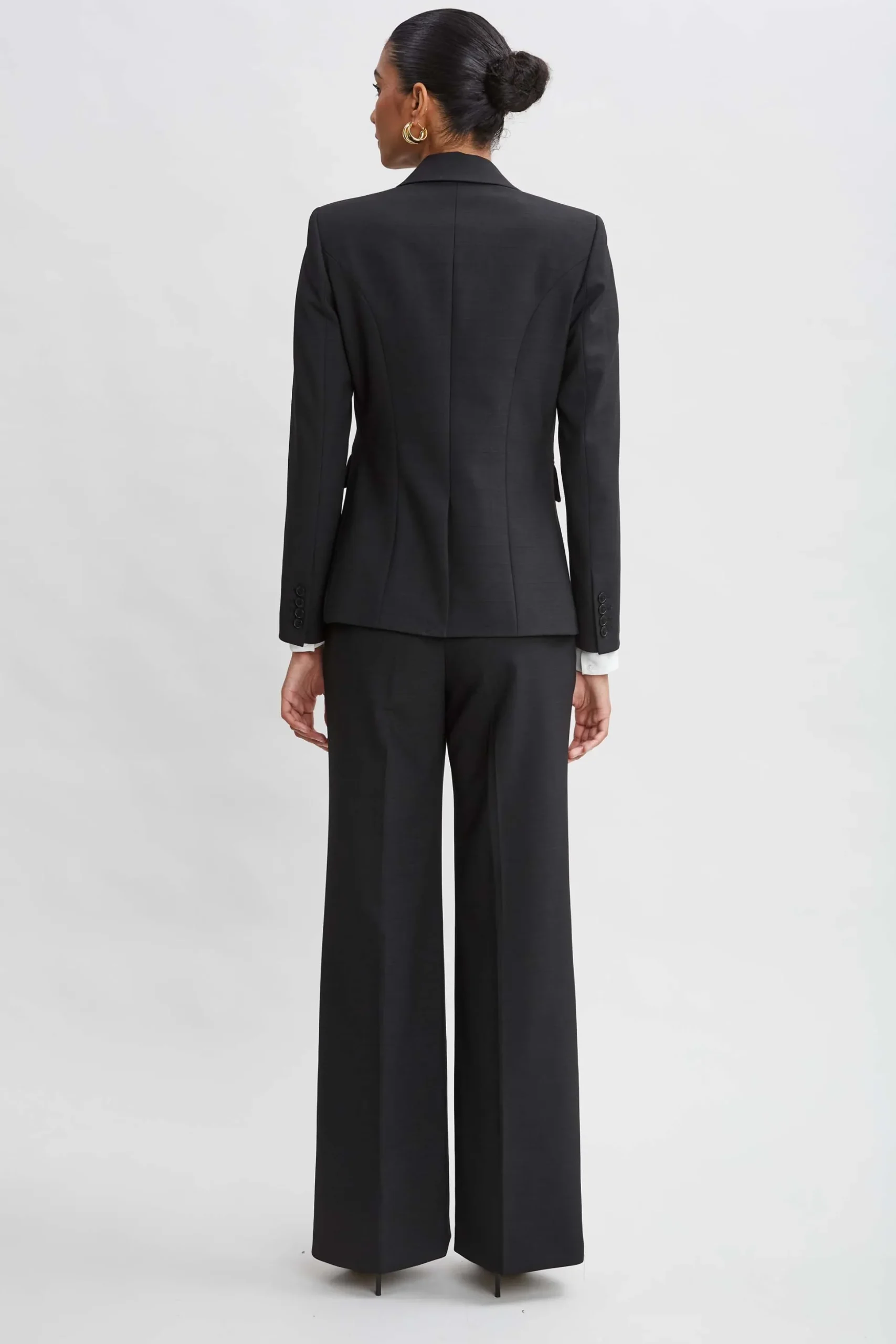 Elie Tahari Jackets & Blazers|Suiting-Double Breasted Blazer BLACK