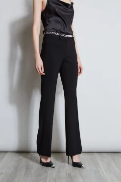 Elie Tahari Bottoms-Fit & Flare Pant BLACK