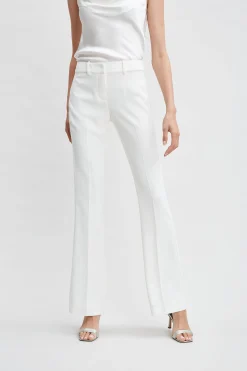 Elie Tahari Bottoms|Suiting-Fit & Flare Pant FOAM