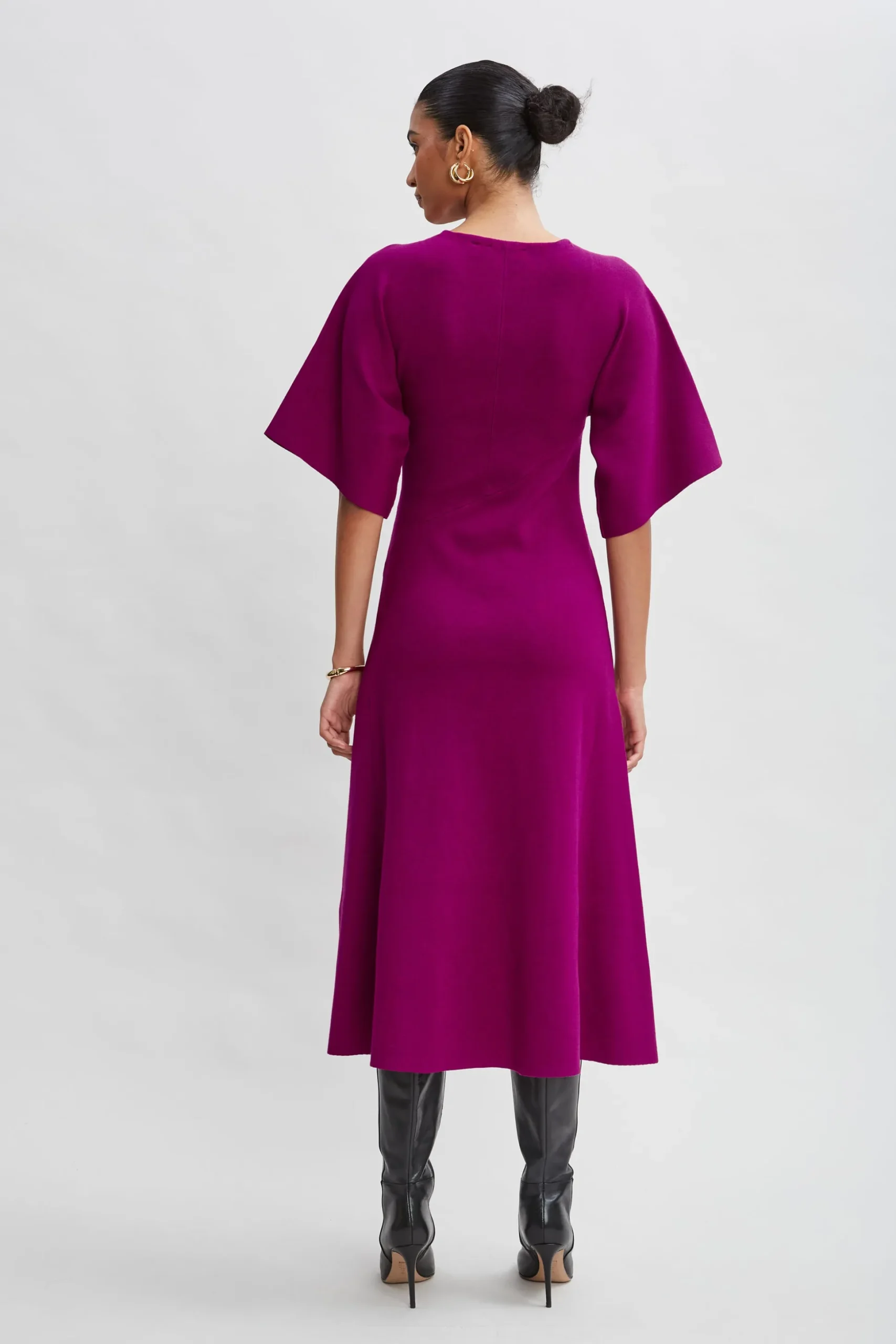 Elie Tahari Dresses & Jumpsuits|Short Sleeve Dresses-Kimono Sweater Dress PALACEPINK