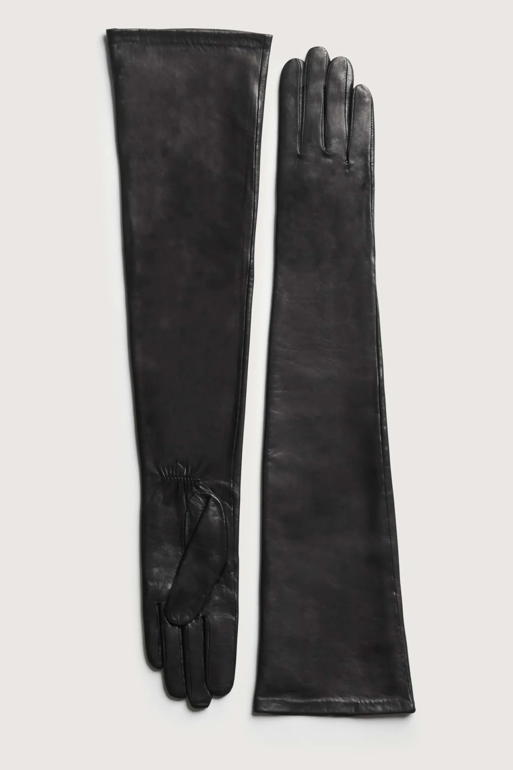 Elie Tahari Fragrance|Gloves-Leather Opera Gloves BLACK