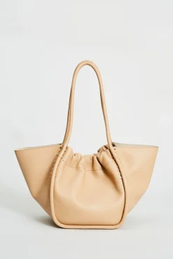 Elie Tahari Fragrance|Gloves-Leather Stud Tote CARAMEL