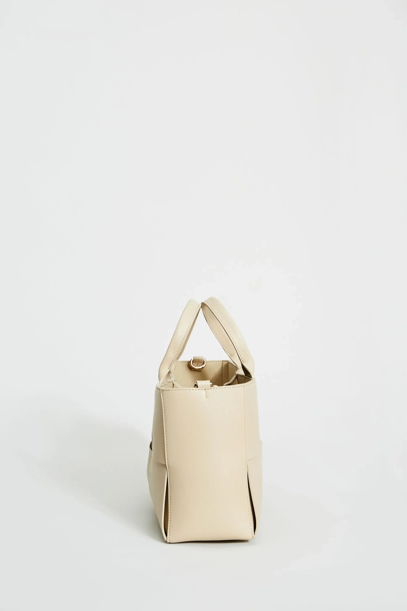 Elie Tahari Suiting|Fragrance-Leather Weave Handbag OYSTER