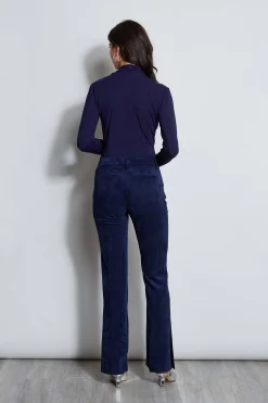 Elie Tahari Tops & Sweaters-Long Sleeve Twist Neck Knit GALAXYNAVY