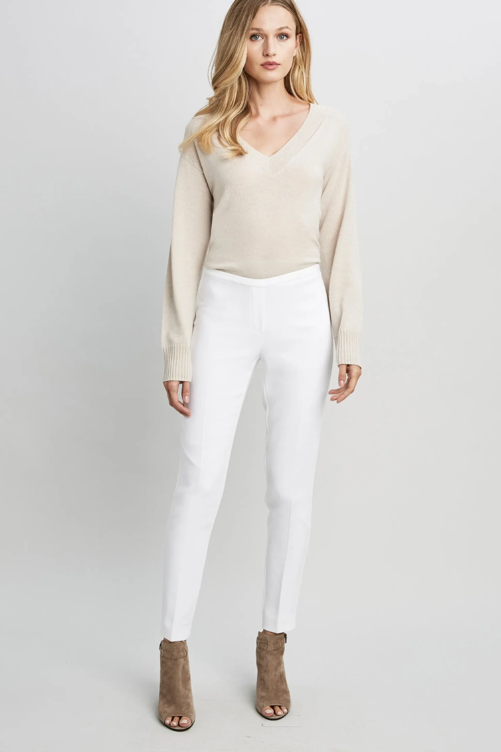 Elie Tahari Bottoms-Marcia Pant OpticWhite