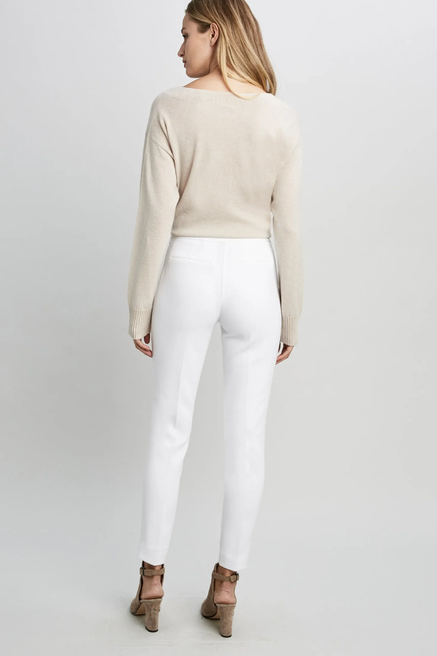 Elie Tahari Bottoms-Marcia Pant OpticWhite