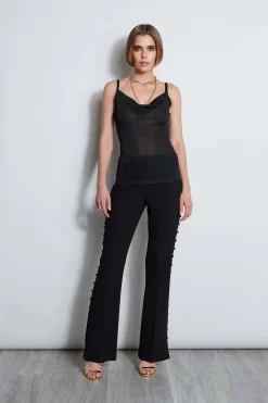 Elie Tahari Tops & Sweaters|Suiting-Metallic Knit Cami BLACK