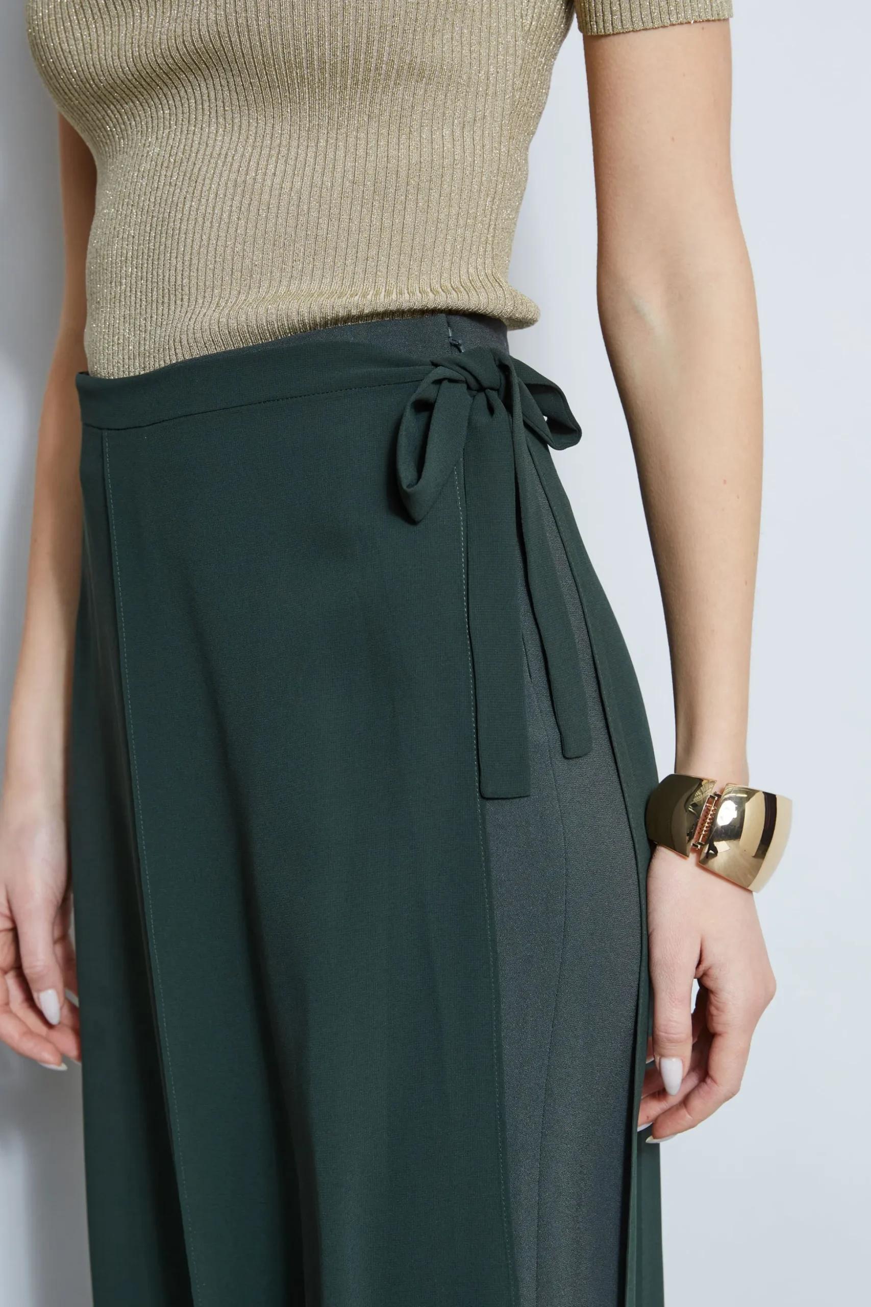 Elie Tahari Bottoms-Overlay Pant CAMOUFLAGE