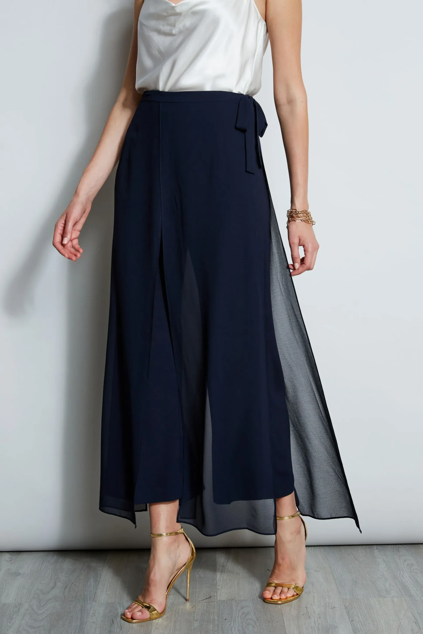 Elie Tahari Bottoms-Overlay Pant STARGAZER