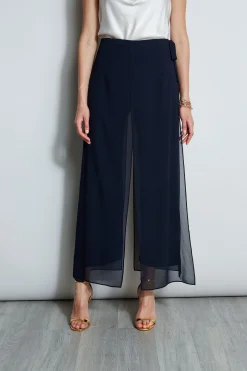 Elie Tahari Bottoms-Overlay Pant STARGAZER