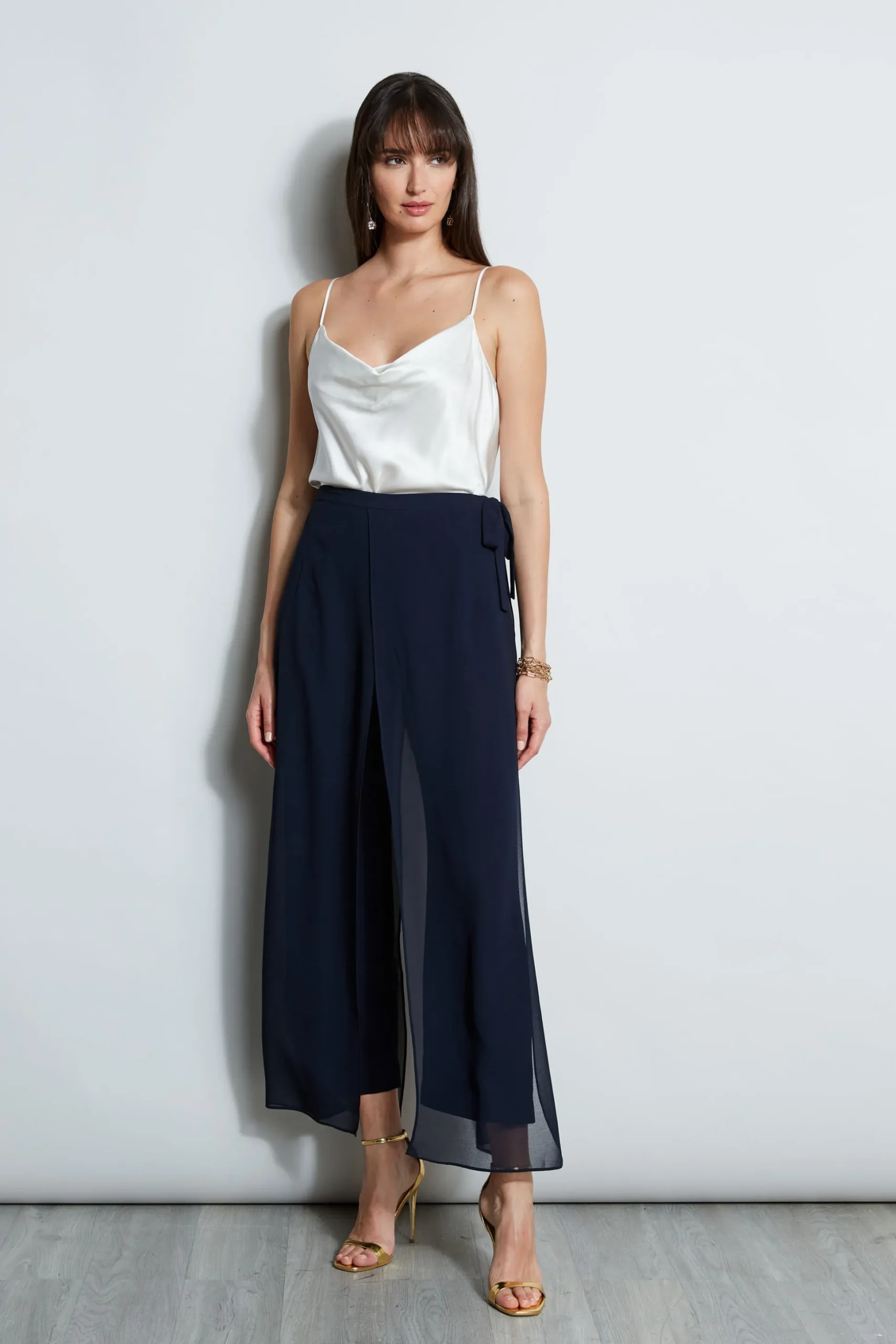 Elie Tahari Bottoms-Overlay Pant STARGAZER