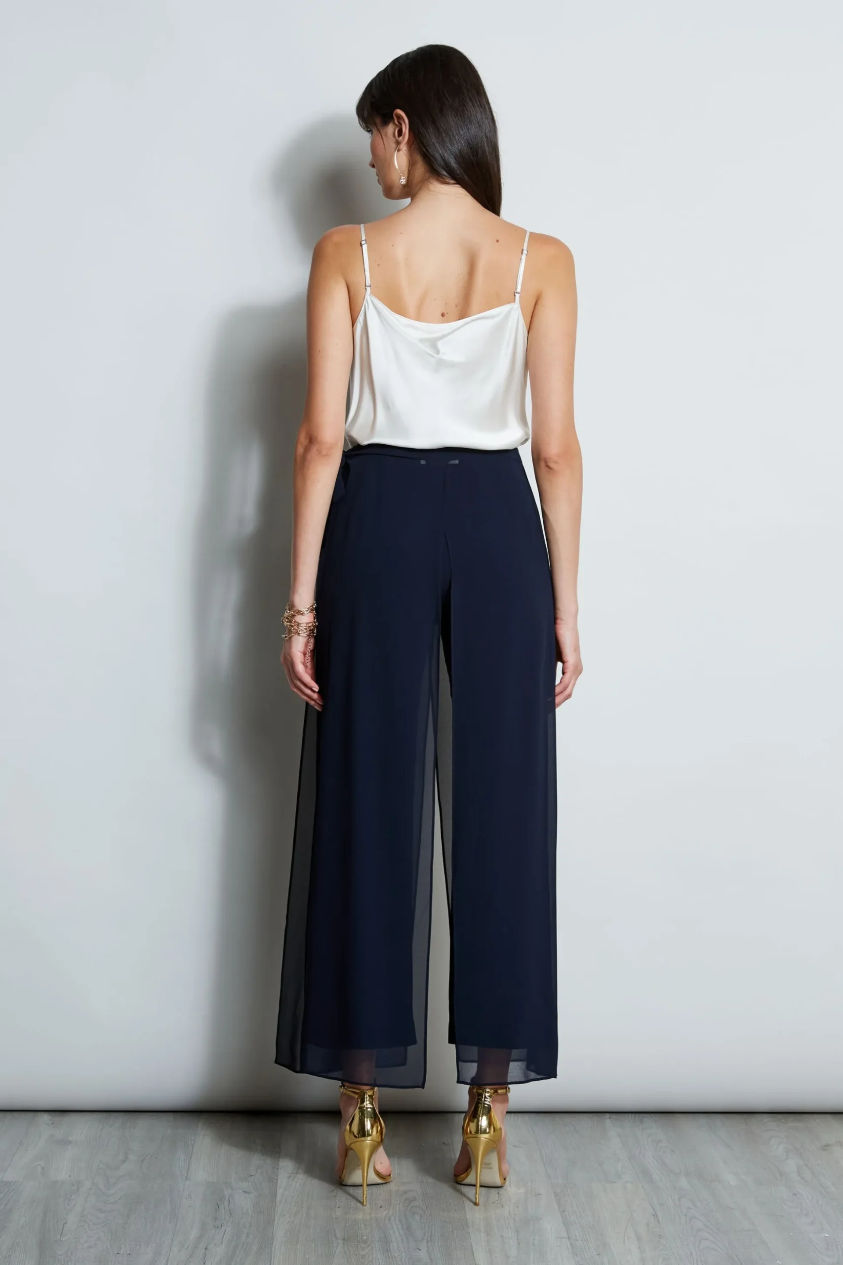Elie Tahari Bottoms-Overlay Pant STARGAZER