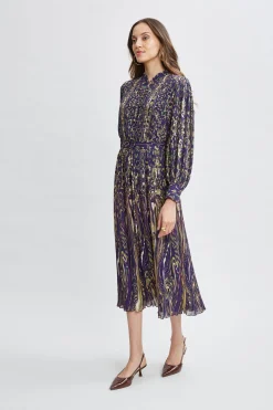 Elie Tahari Dresses & Jumpsuits-Paisley Midi Dress STERLINGPALACEPRINT