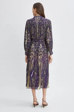 Elie Tahari Dresses & Jumpsuits-Paisley Midi Dress STERLINGPALACEPRINT