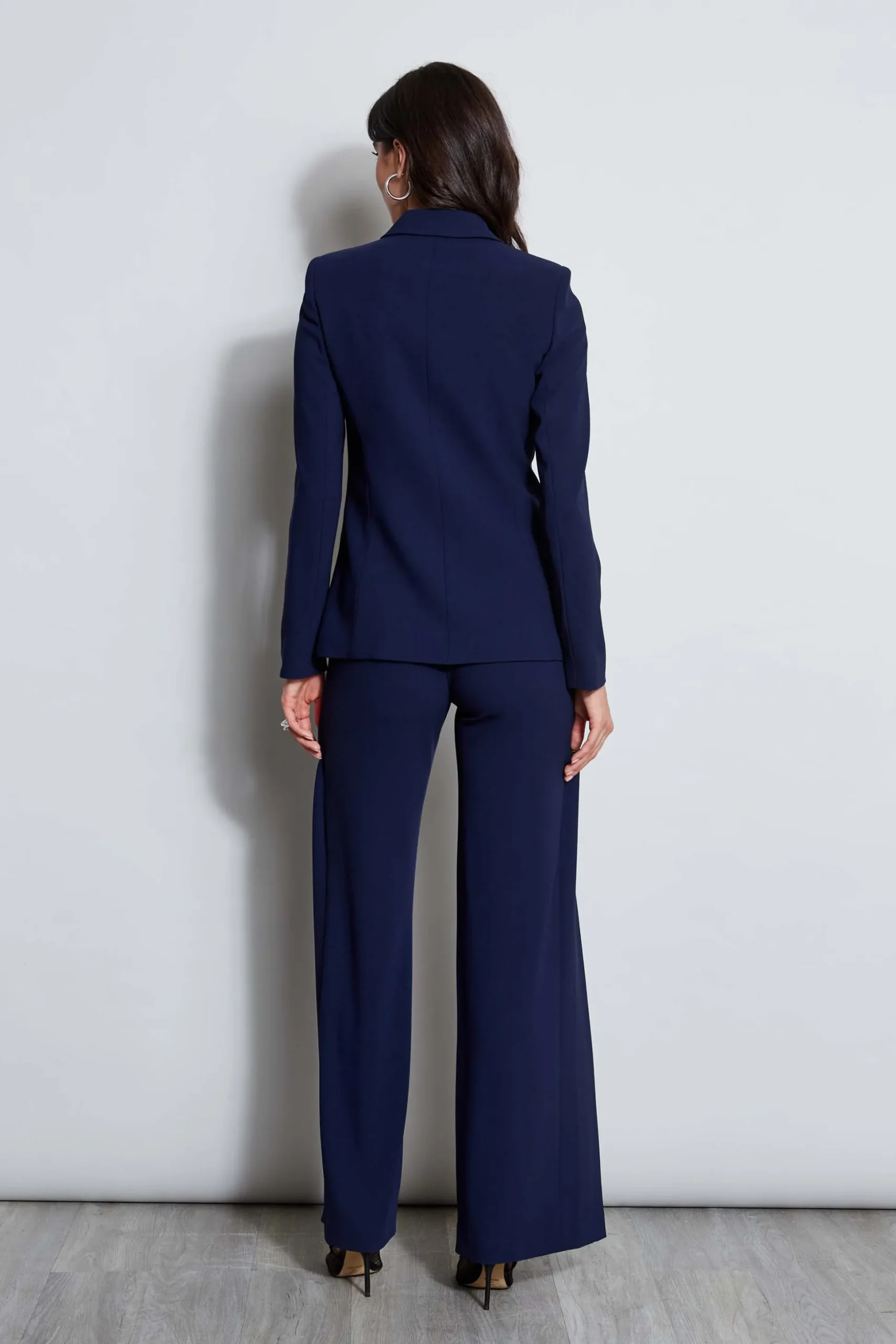 Elie Tahari Jackets & Blazers|Suiting-Panel Single Button Blazer GALAXYNAVY