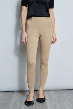 Elie Tahari Bottoms-Ponte Legging SANDCASTLE