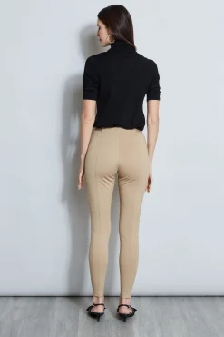Elie Tahari Bottoms-Ponte Legging SANDCASTLE