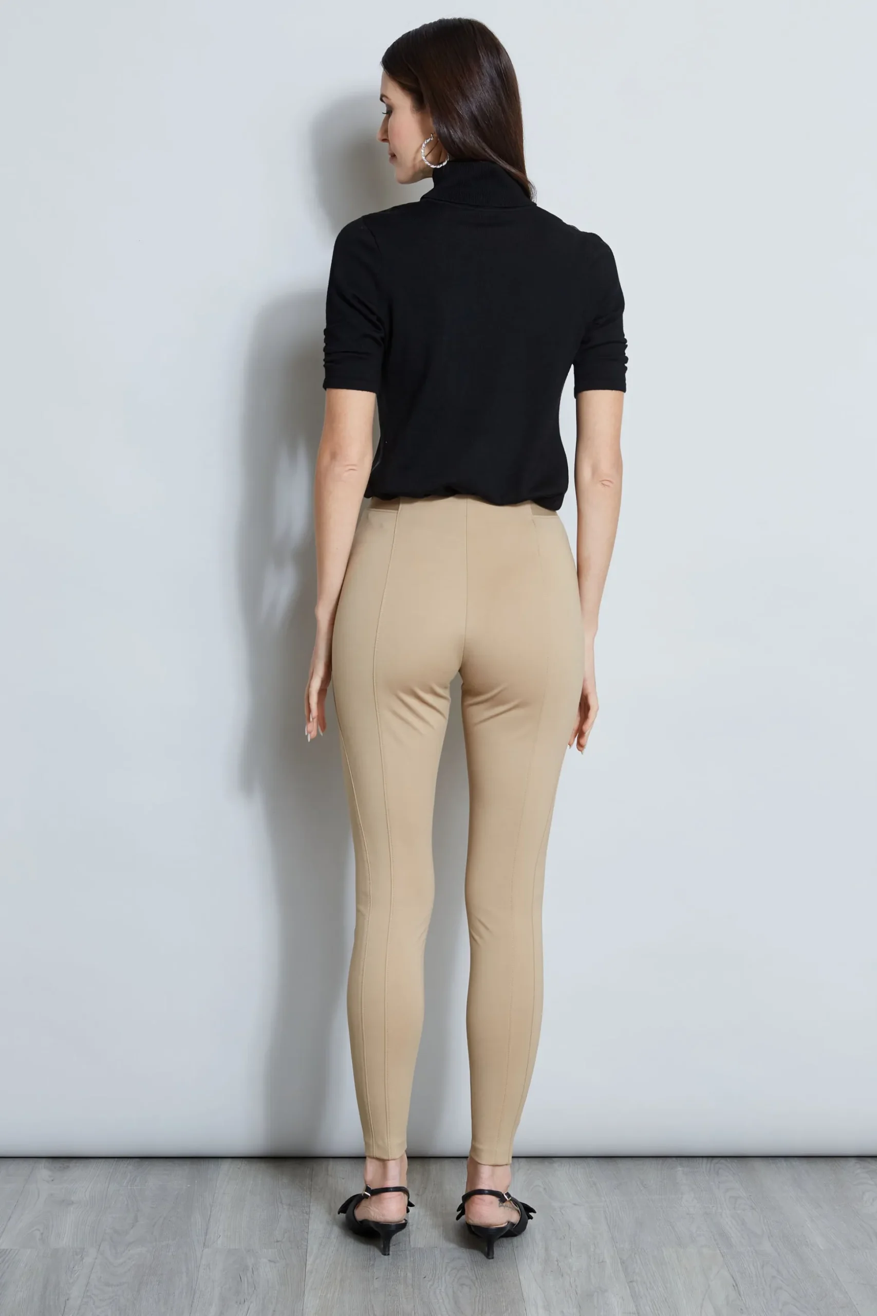Elie Tahari Bottoms-Ponte Legging SANDCASTLE