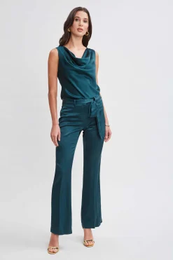Elie Tahari Tops & Sweaters-Satin Cowl Top JADITE