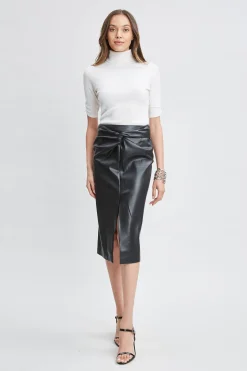 Elie Tahari Tops & Sweaters-Short Sleeve Cashmere Wool Sweater SNOW