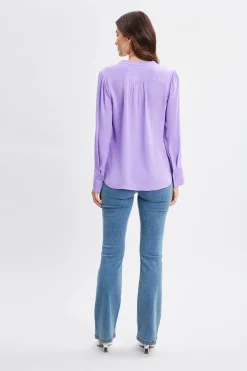 Elie Tahari Tops & Sweaters-Silk Chain Tassel Shirt VENETIAN