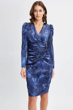 Elie Tahari Dresses & Jumpsuits-Silk Night Shadow Dress MULTI