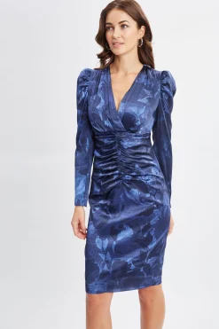 Elie Tahari Dresses & Jumpsuits-Silk Night Shadow Dress MULTI