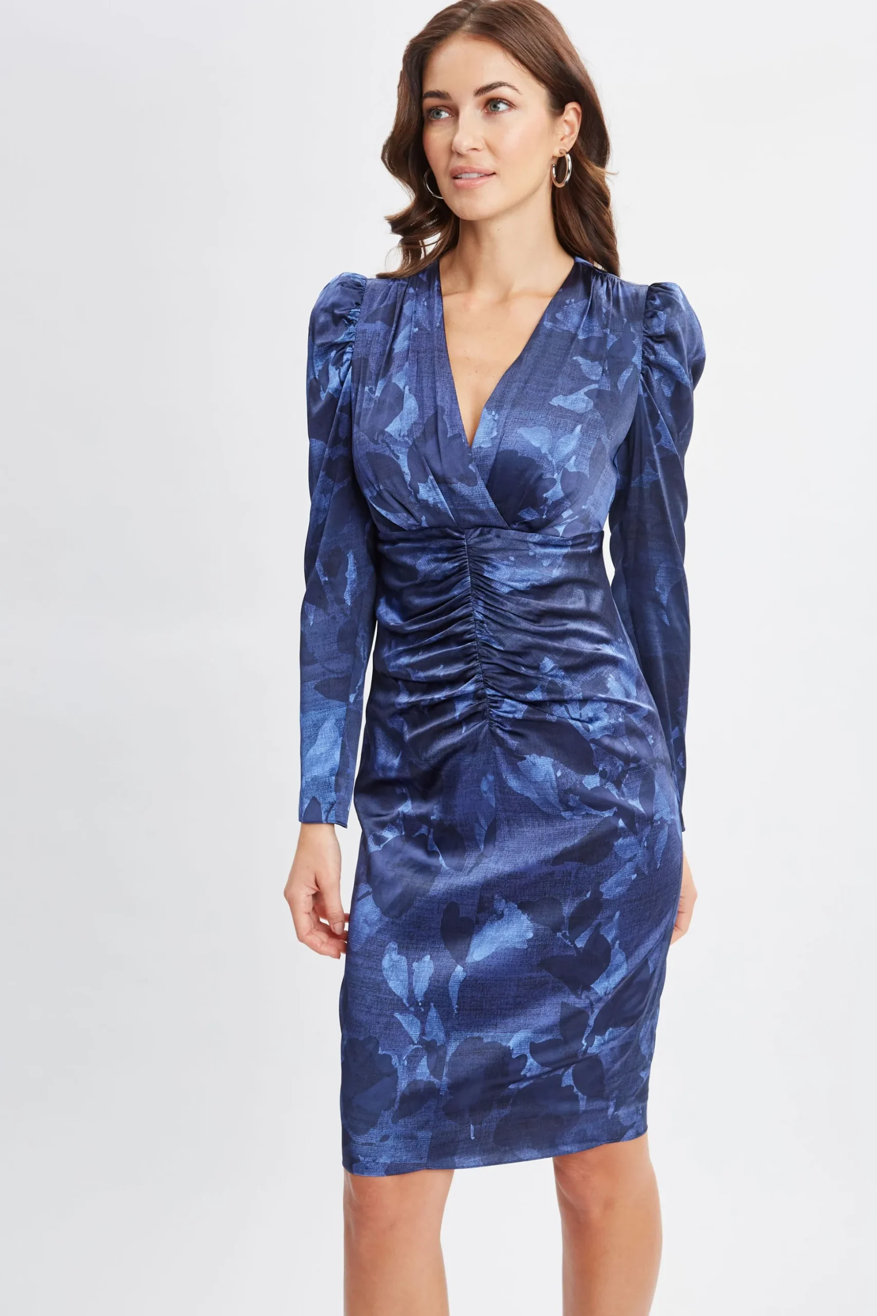 Elie Tahari Dresses & Jumpsuits-Silk Night Shadow Dress MULTI