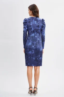 Elie Tahari Dresses & Jumpsuits-Silk Night Shadow Dress MULTI