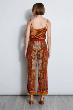 Elie Tahari Bottoms-Silk Raj Print Pant MULTI