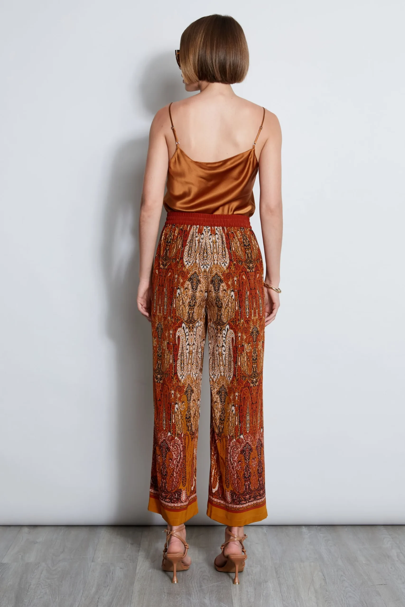 Elie Tahari Bottoms-Silk Raj Print Pant MULTI