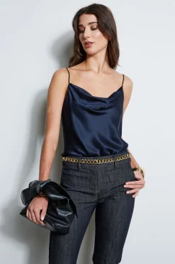 Elie Tahari Tops & Sweaters-Silk Satin Cami STARGAZER