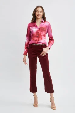 Elie Tahari Tops & Sweaters-Silk Venetian Glass Shirt MULTI