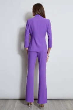 Elie Tahari Jackets & Blazers-Single Breasted Dart Blazer VIOLET