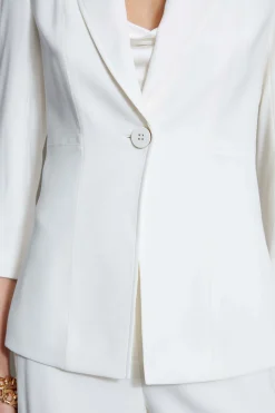 Elie Tahari Jackets & Blazers-Single Breasted Dart Blazer FOAM