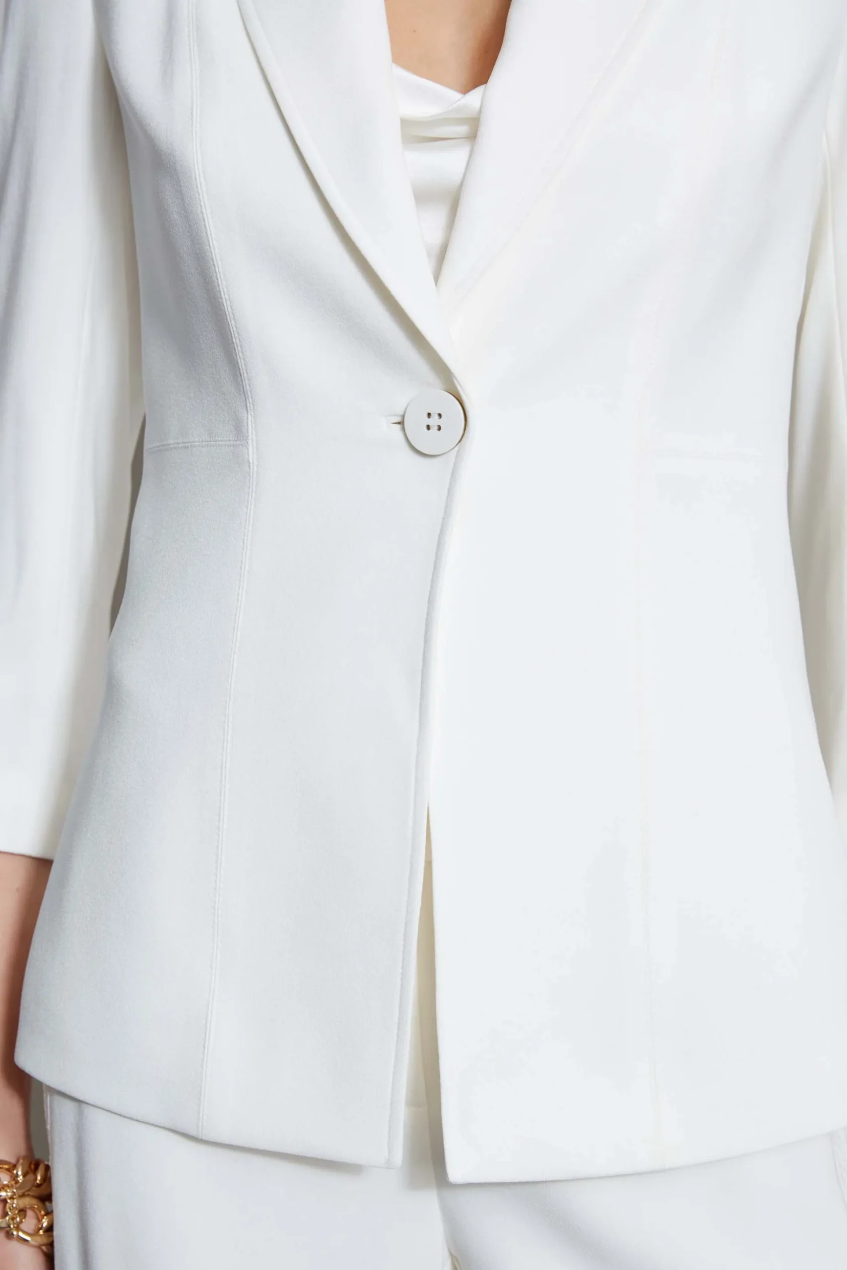 Elie Tahari Jackets & Blazers-Single Breasted Dart Blazer FOAM