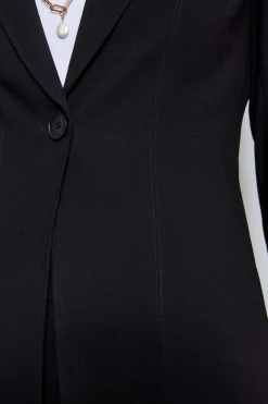 Elie Tahari Jackets & Blazers-Single Breasted Dart Blazer BLACK