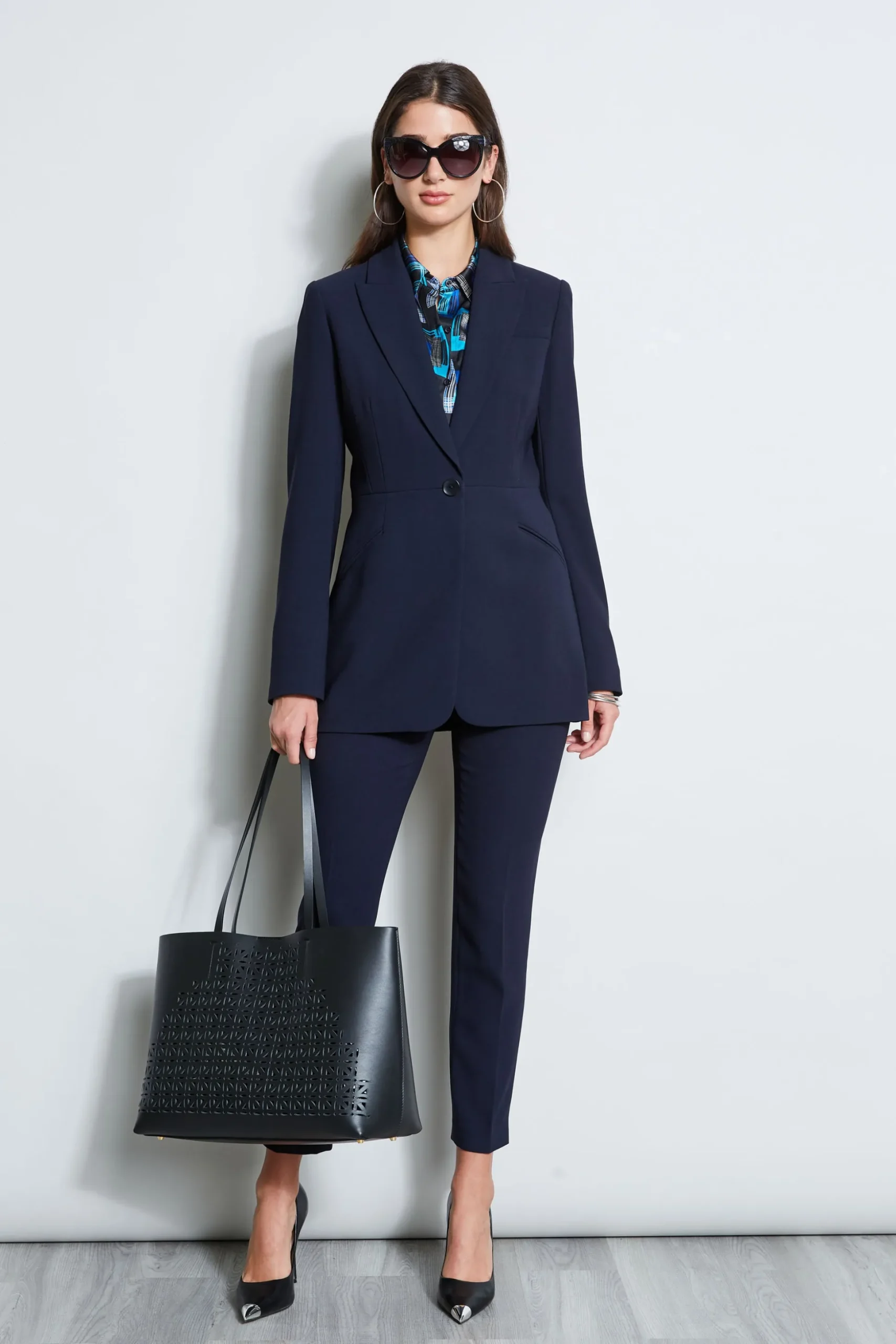 Elie Tahari Jackets & Blazers-Single Button Blazer STARGAZER