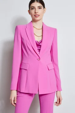 Elie Tahari Jackets & Blazers-Single Button Blazer PEONY