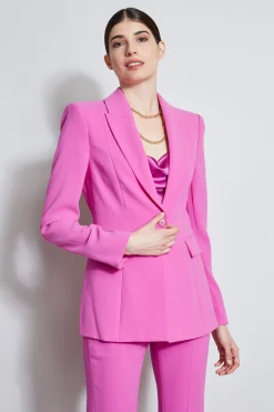 Elie Tahari Jackets & Blazers-Single Button Blazer PEONY