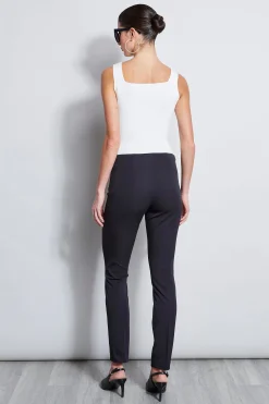 Elie Tahari Bottoms-Skinny Long Pant BLACK