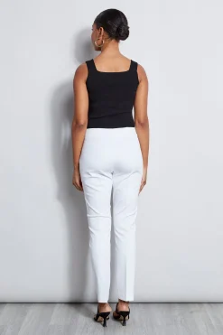 Elie Tahari Bottoms-Skinny Long Pant WHITE