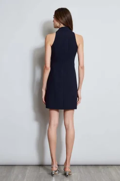 Elie Tahari Dresses & Jumpsuits|Sleeveless Dresses-Sleeveless Double Breasted Blazer Dress STARGAZER
