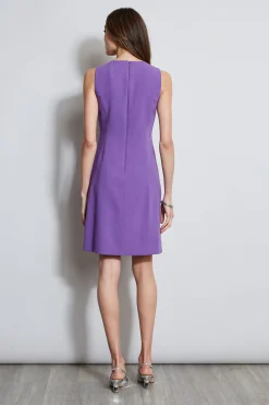 Elie Tahari Dresses & Jumpsuits|Sleeveless Dresses-Sleeveless Keyhole Ring Dress VIOLET