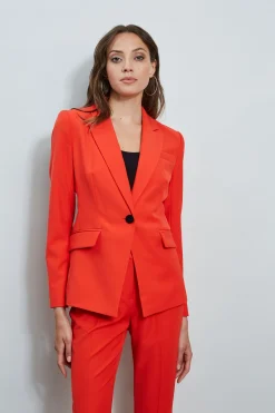 Elie Tahari Jackets & Blazers-Slim Fit Blazer CAYENNE