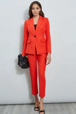 Elie Tahari Jackets & Blazers-Slim Fit Blazer CAYENNE
